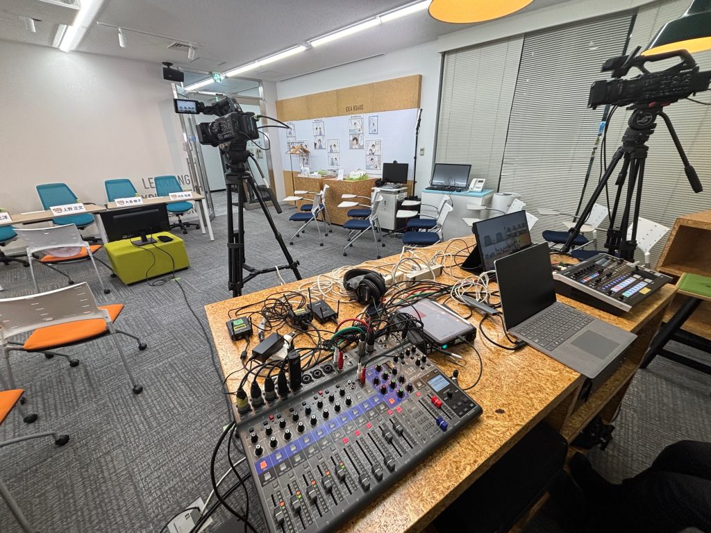 ライブ配信の現場機材